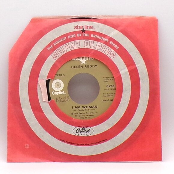 I Am Woman/I Don't Know How To Love Him by Helen Reddy 45 - Picture 1 of 6